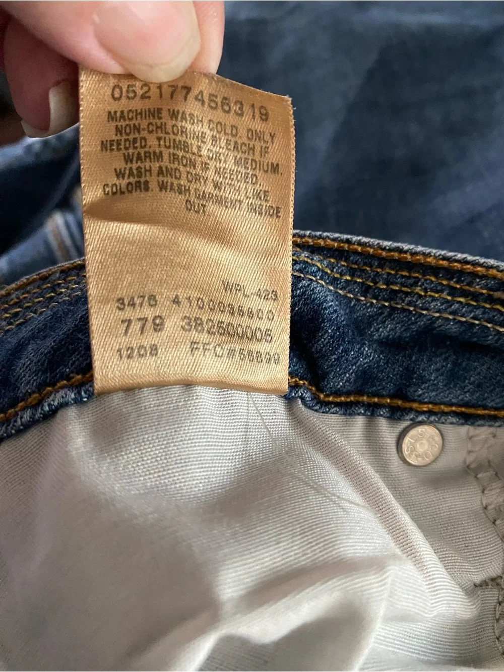 Levis 515 Jeans Shorts 14 Stretch Blue Denim Bermuda Y2K 2008